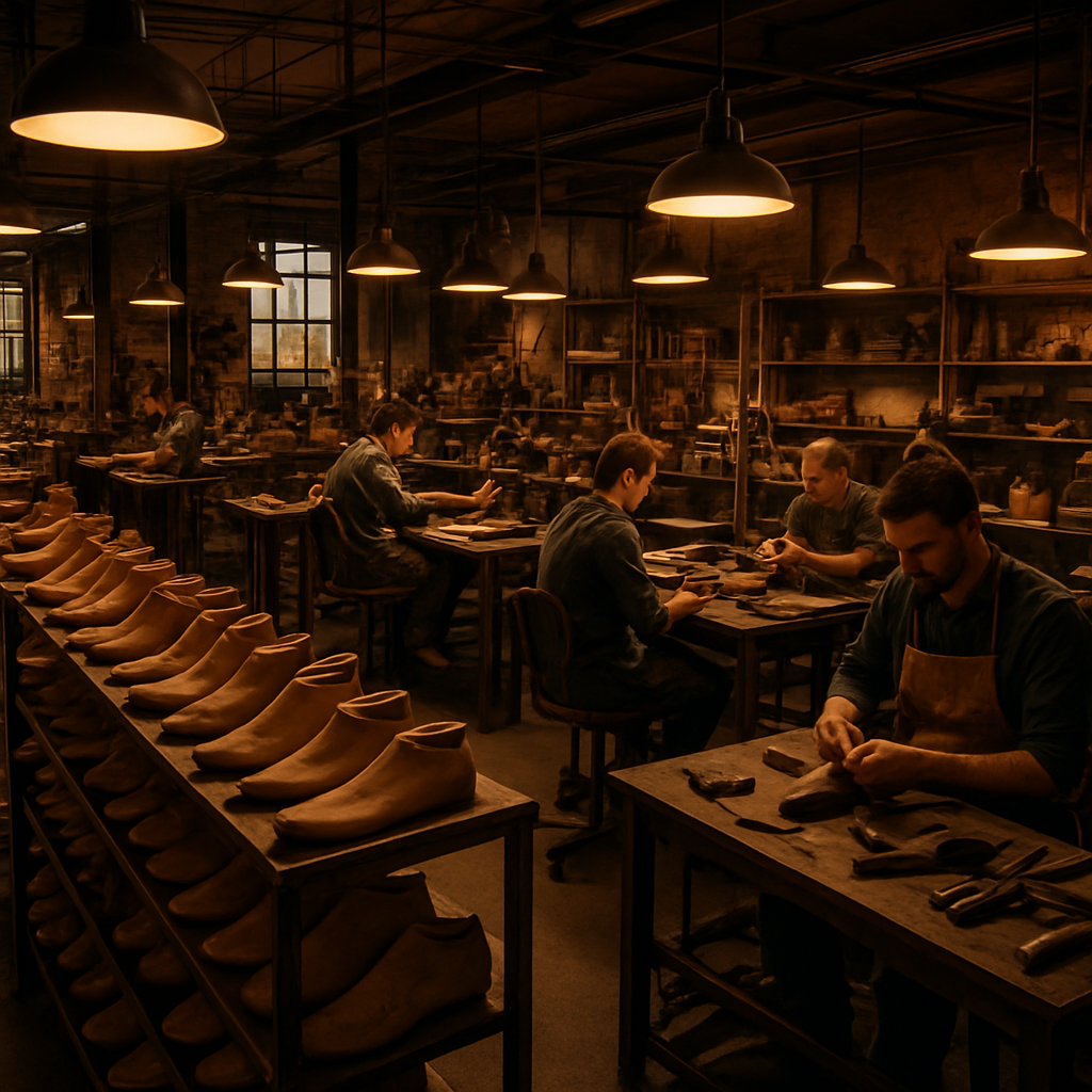 Production floor of the factory